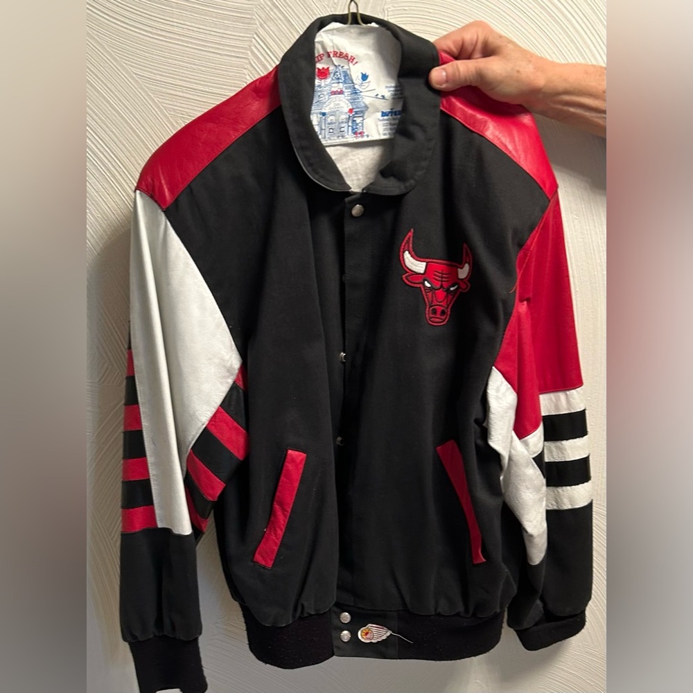 Chicago Bulls Leather Jacket
